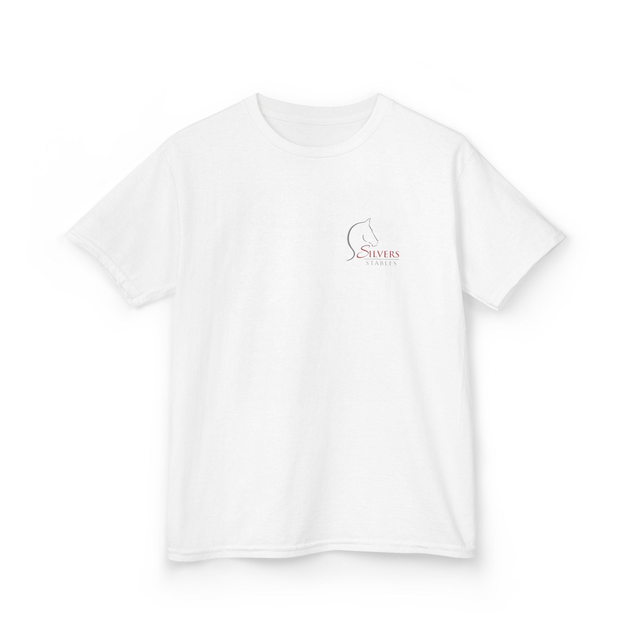 Silvers Stables Front and Back (Kids Heavy Cotton™ Tee)