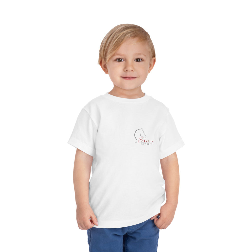 Silvers Stables Toddler Short Sleeve Tee (Back and Front)