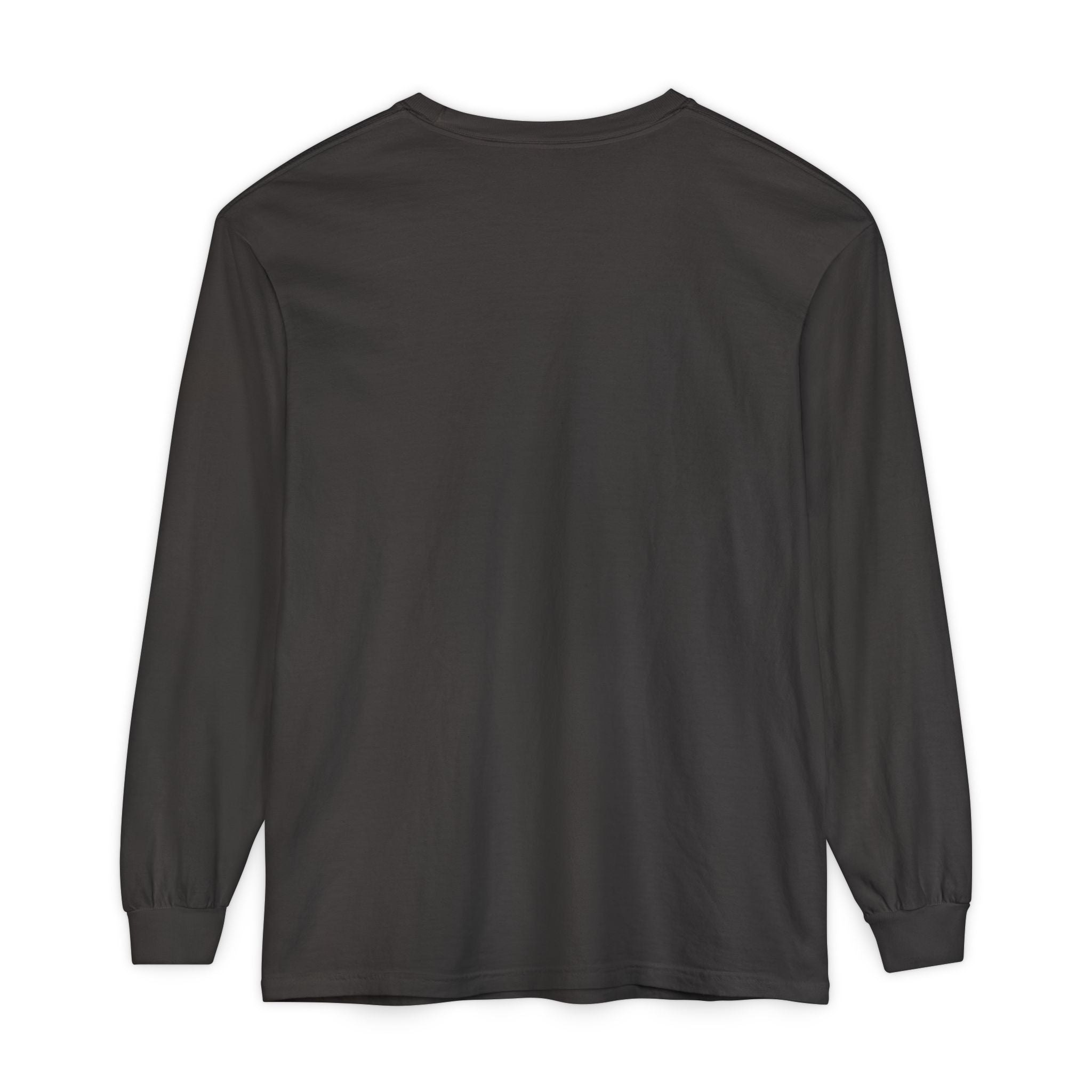 Silvers Unisex Garment-dyed Long Sleeve T-Shirt