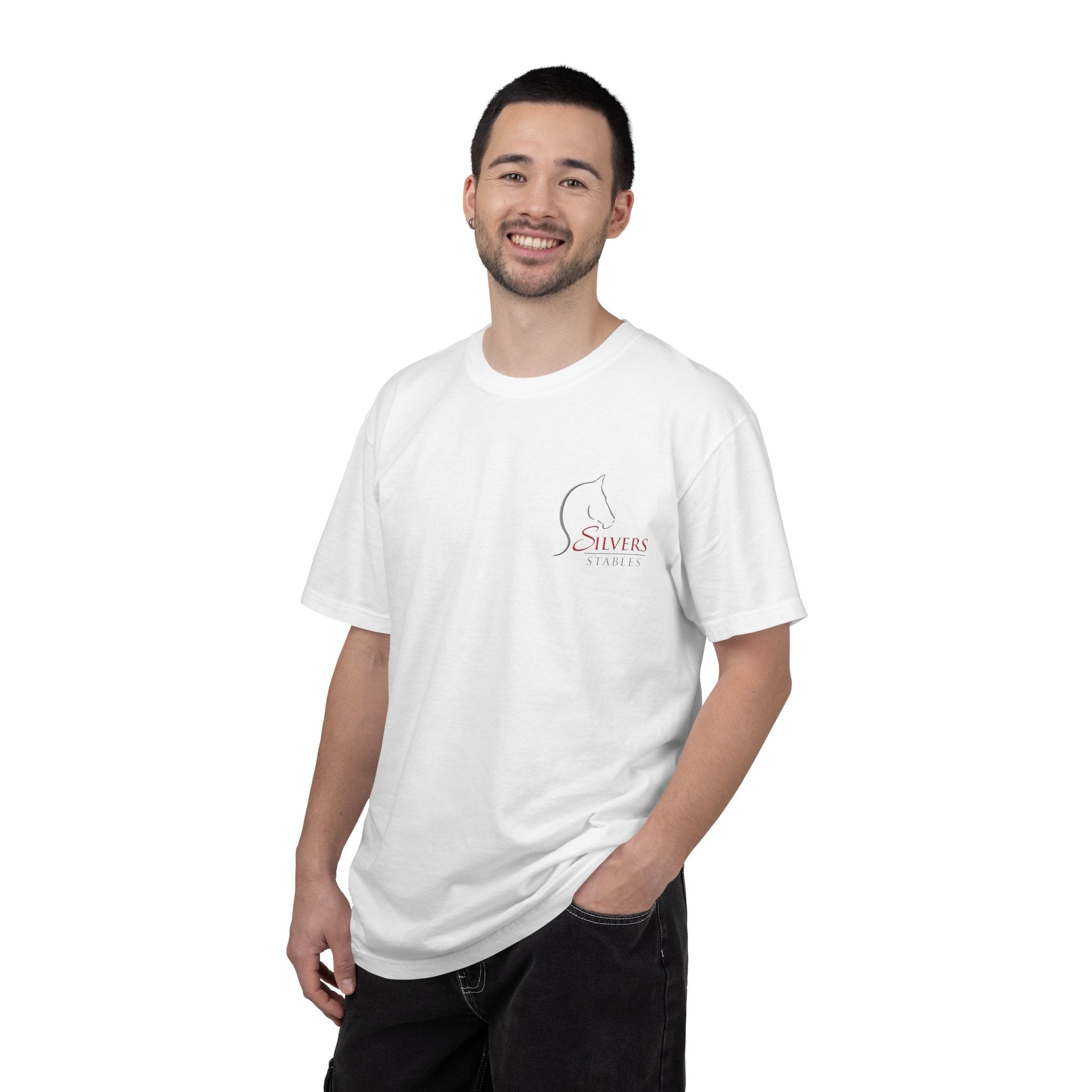 Silvers Stables T-Shirt Front and Back (Unisex Adult)
