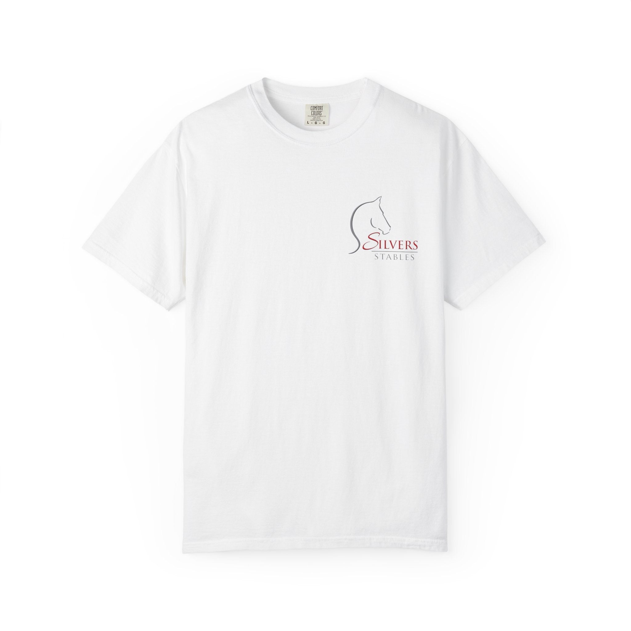 Silvers Stables T-Shirt Front and Back (Unisex Adult)