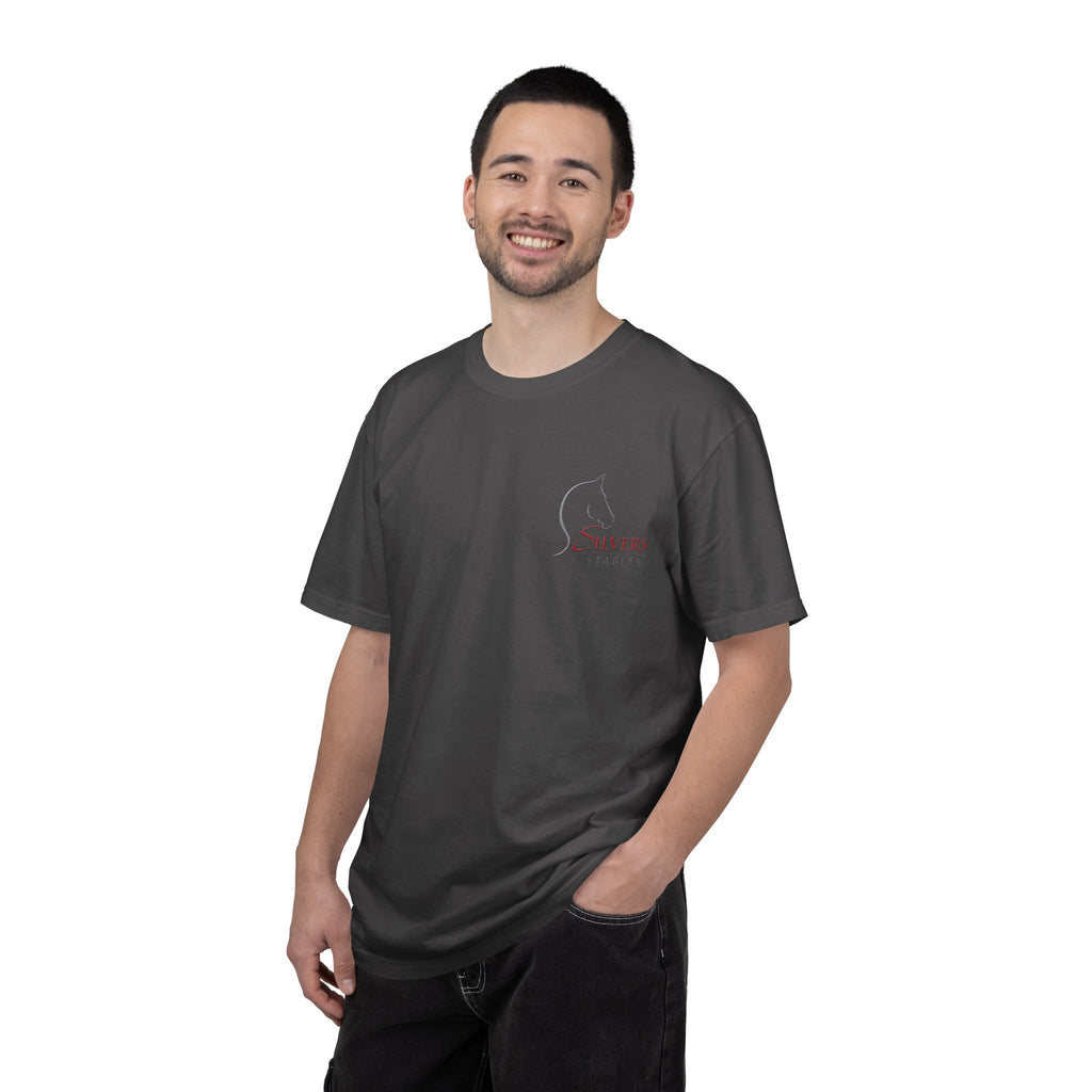 Silvers Stables T-Shirt Front and Back (Unisex Adult)