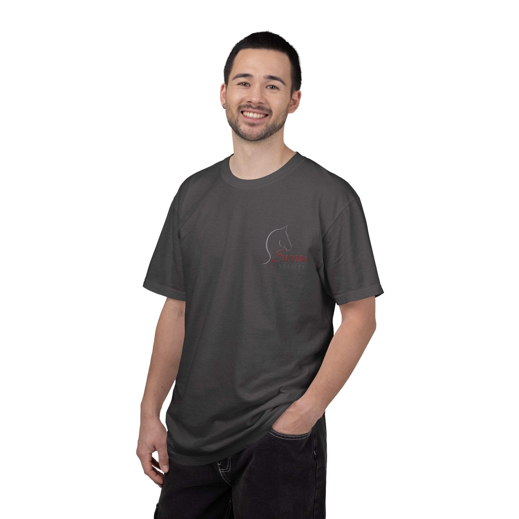 Silvers Stables T-Shirt Front and Back (Unisex Adult)