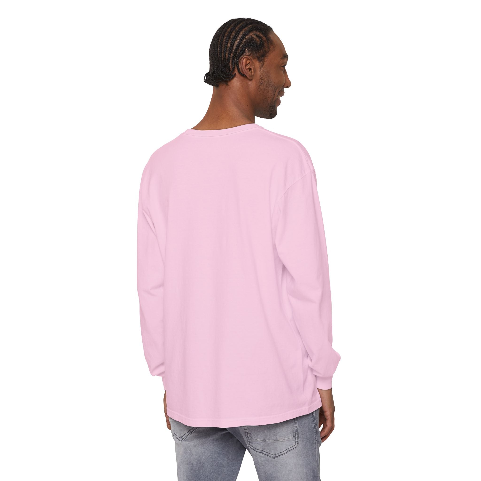Silvers Unisex Garment-dyed Long Sleeve T-Shirt