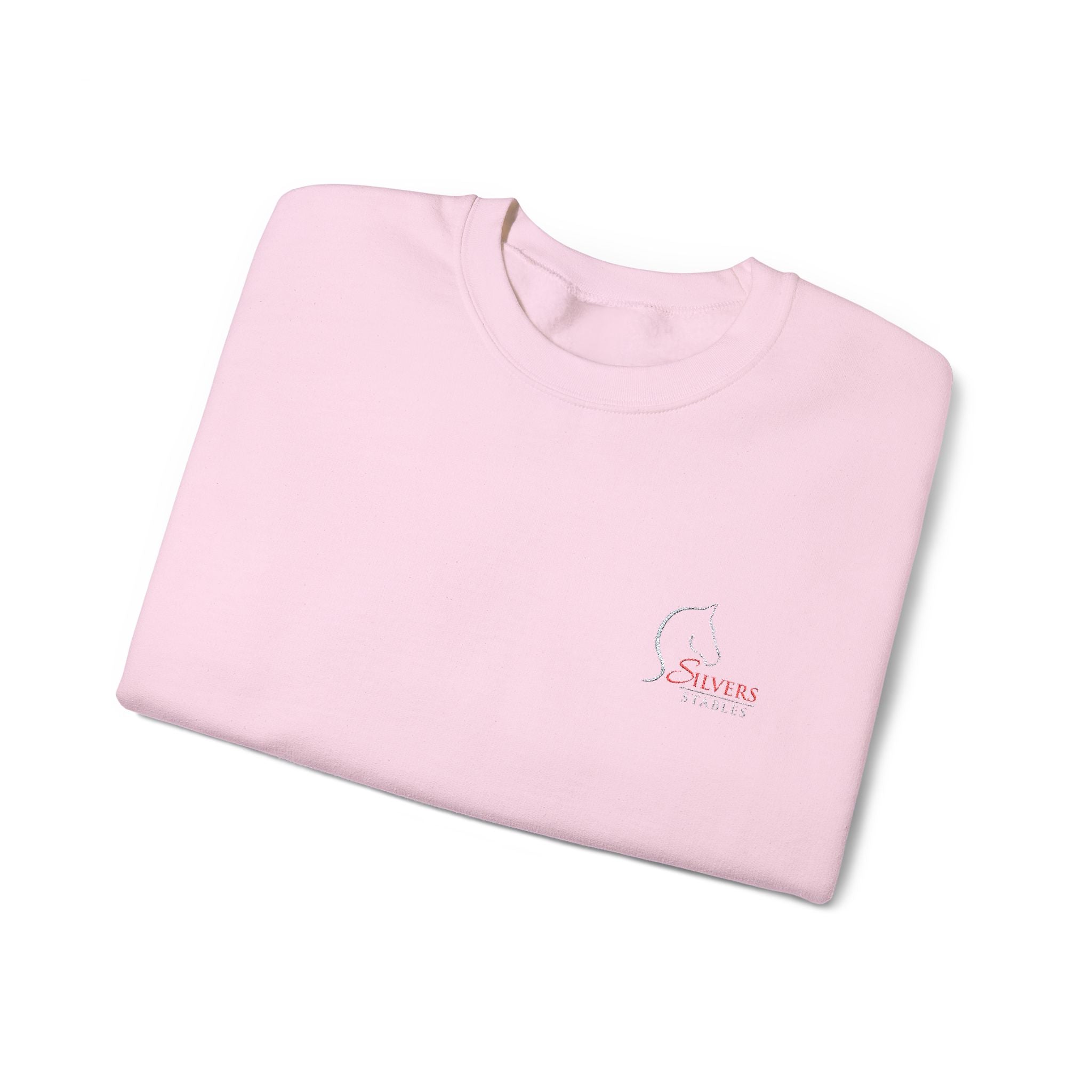Silvers Stables Unisex Heavy Blend™ Crewneck Sweatshirt (Embroidered Logo)