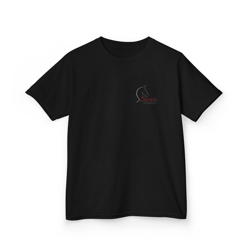 Silvers Stables Front and Back (Kids Heavy Cotton™ Tee)