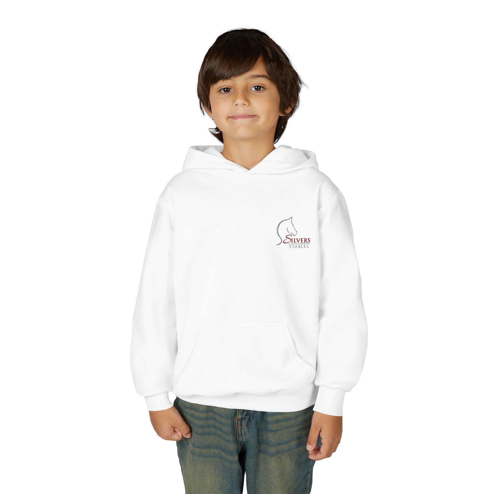 Silvers Youth Heavy Blend Hooded Sweatshirt