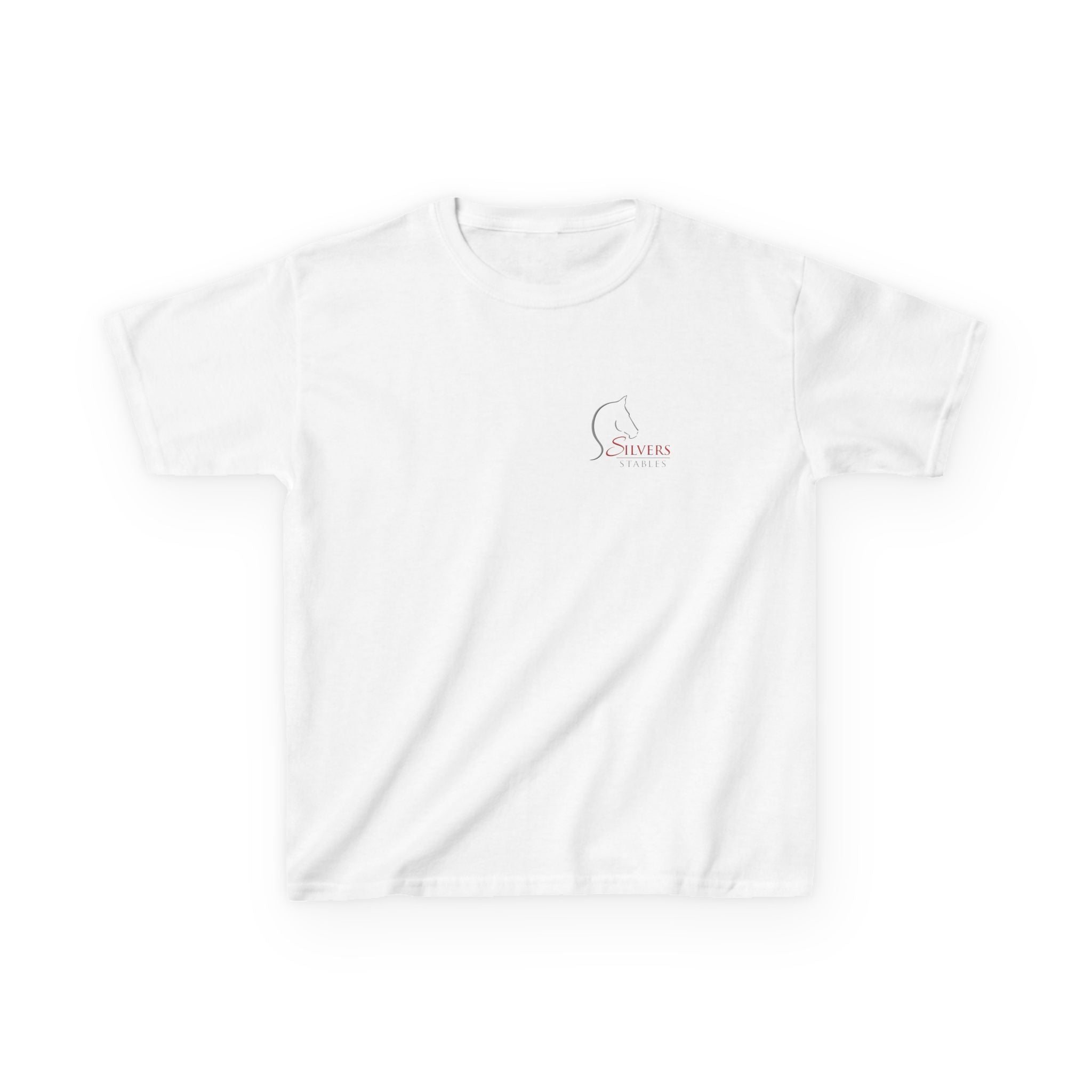 Silvers Stables Front and Back (Kids Heavy Cotton™ Tee)