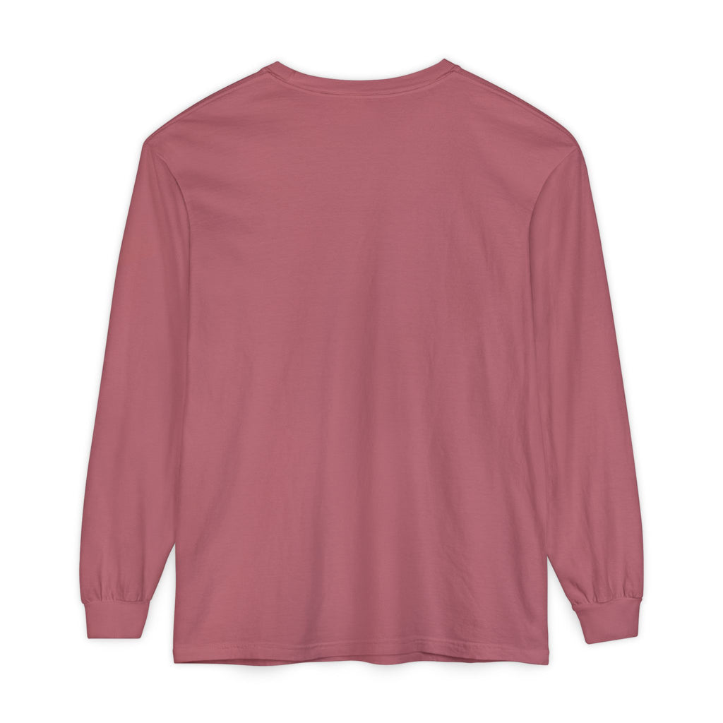 Silvers Unisex Garment-dyed Long Sleeve T-Shirt