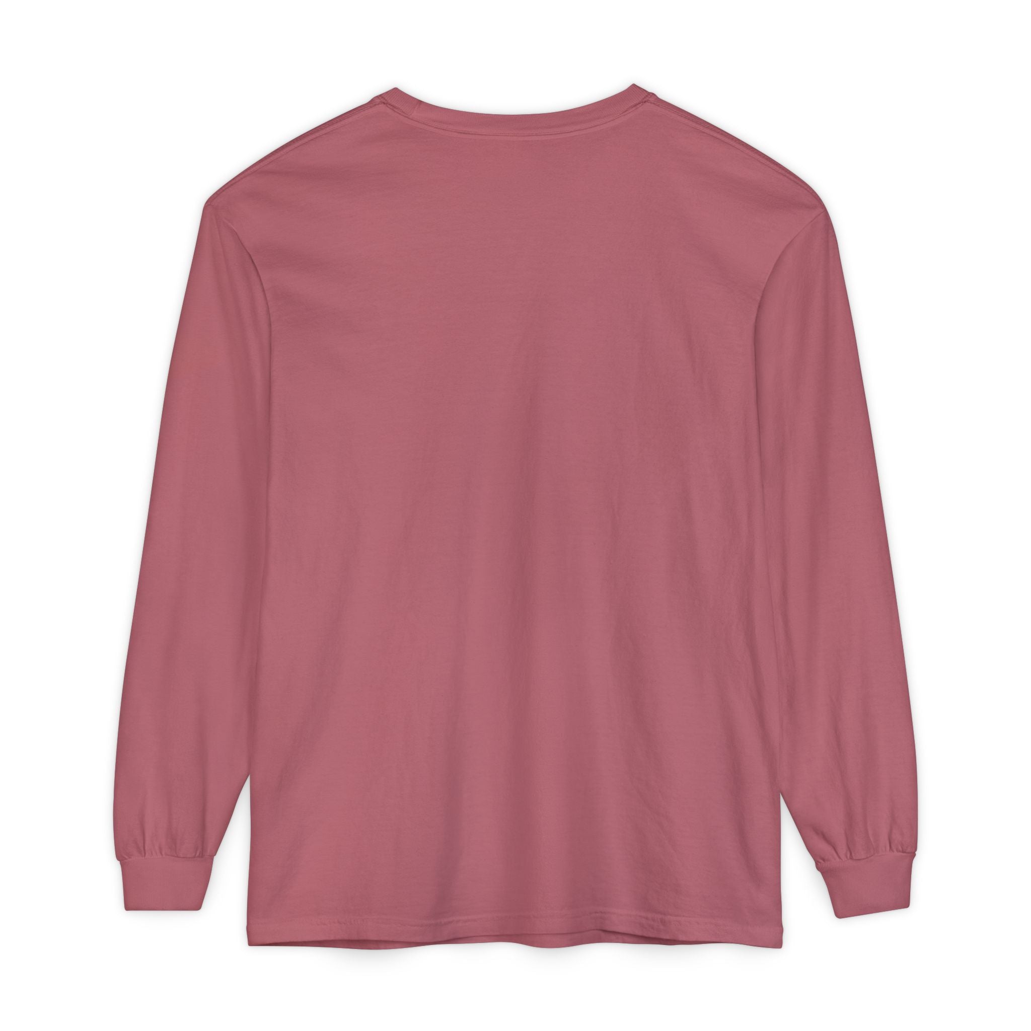 Silvers Unisex Garment-dyed Long Sleeve T-Shirt