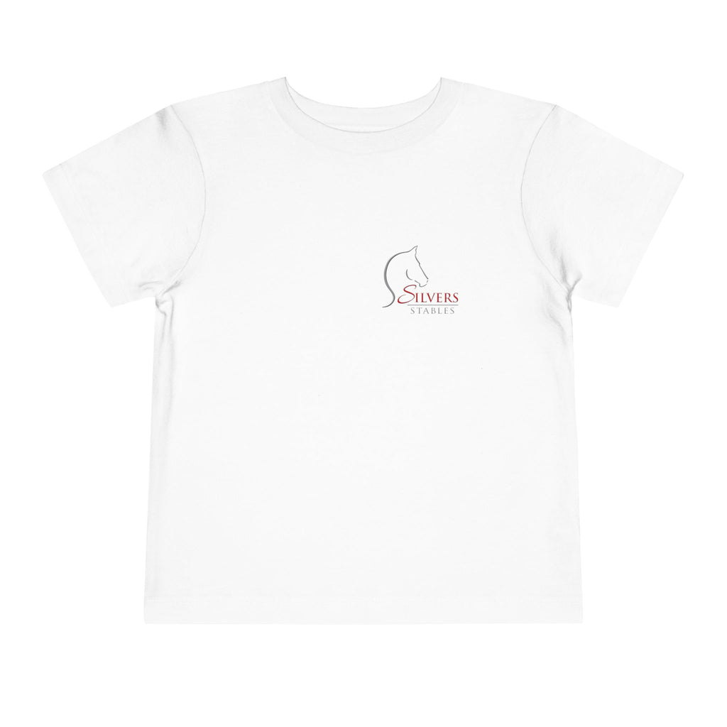 Silvers Stables Toddler Short Sleeve Tee (Back and Front)