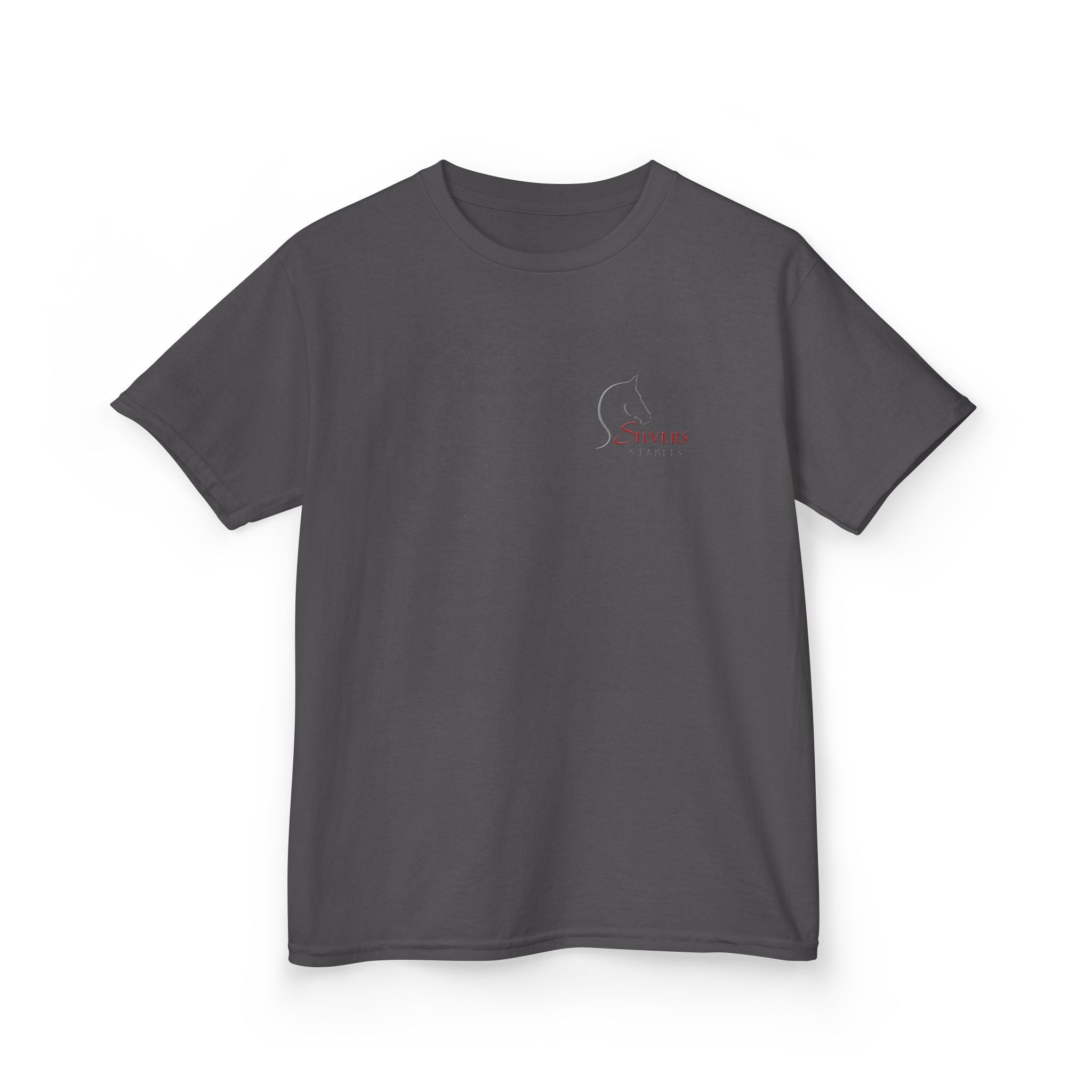 Silvers Stables Front and Back (Kids Heavy Cotton™ Tee)