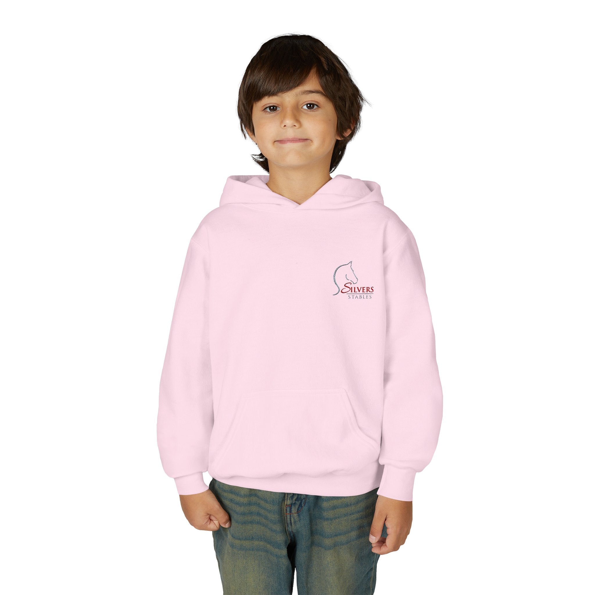 Silvers Youth Heavy Blend Hooded Sweatshirt