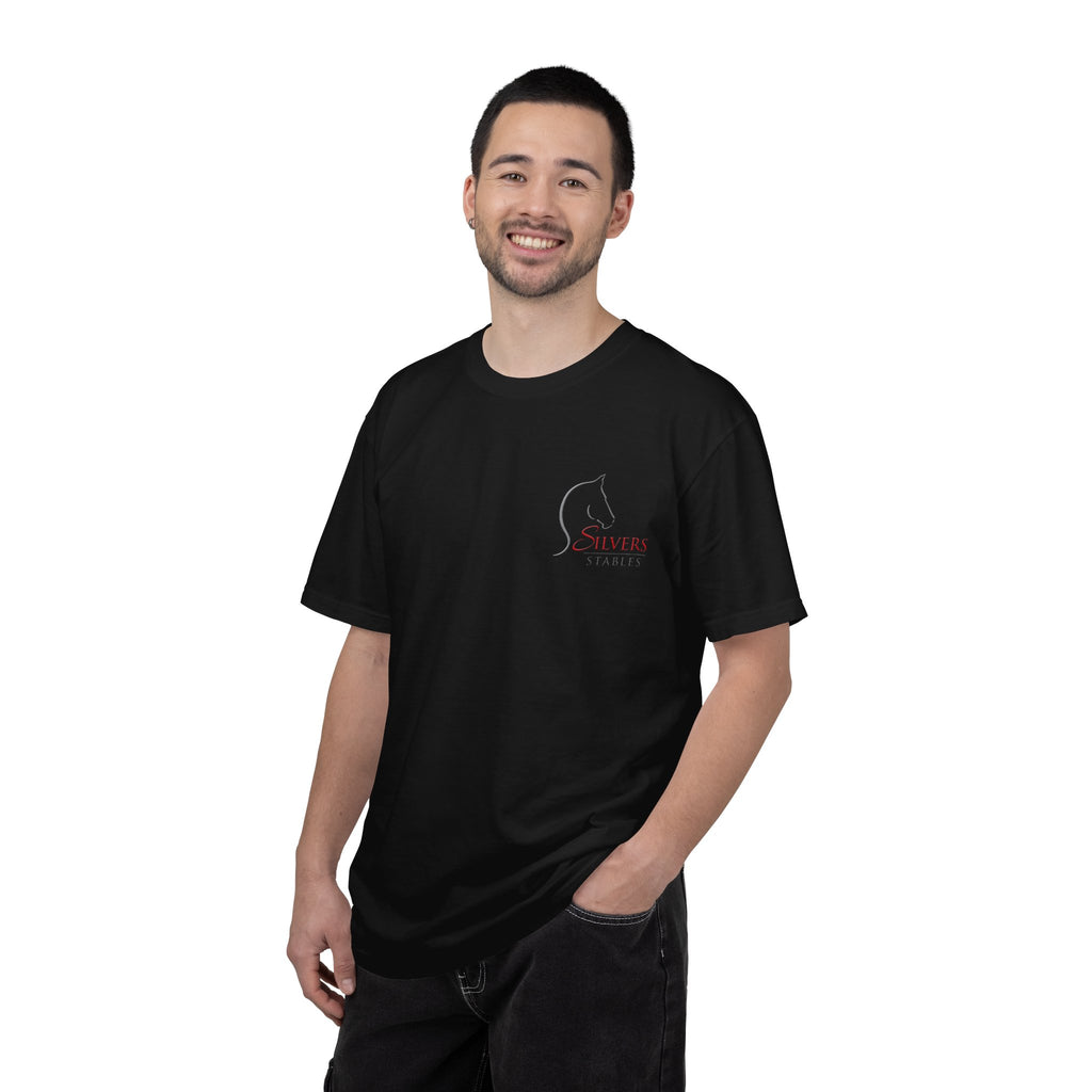 Silvers Stables T-Shirt Front and Back (Unisex Adult)