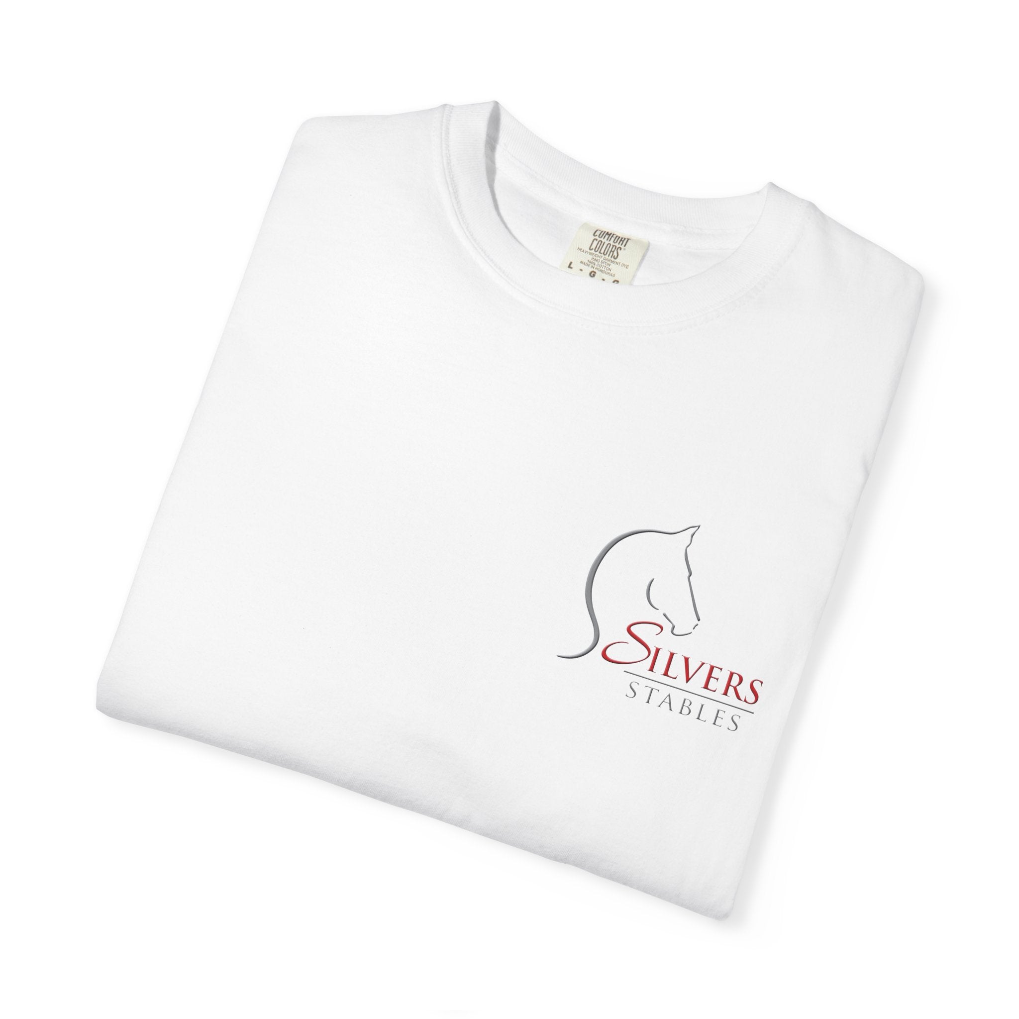 Silvers Stables T-Shirt Front and Back (Unisex Adult)