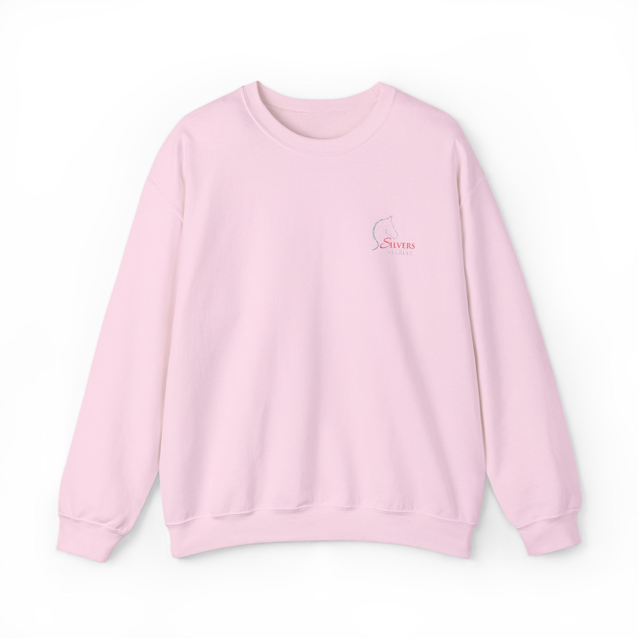 Silvers Stables Unisex Heavy Blend™ Crewneck Sweatshirt (Embroidered Logo)