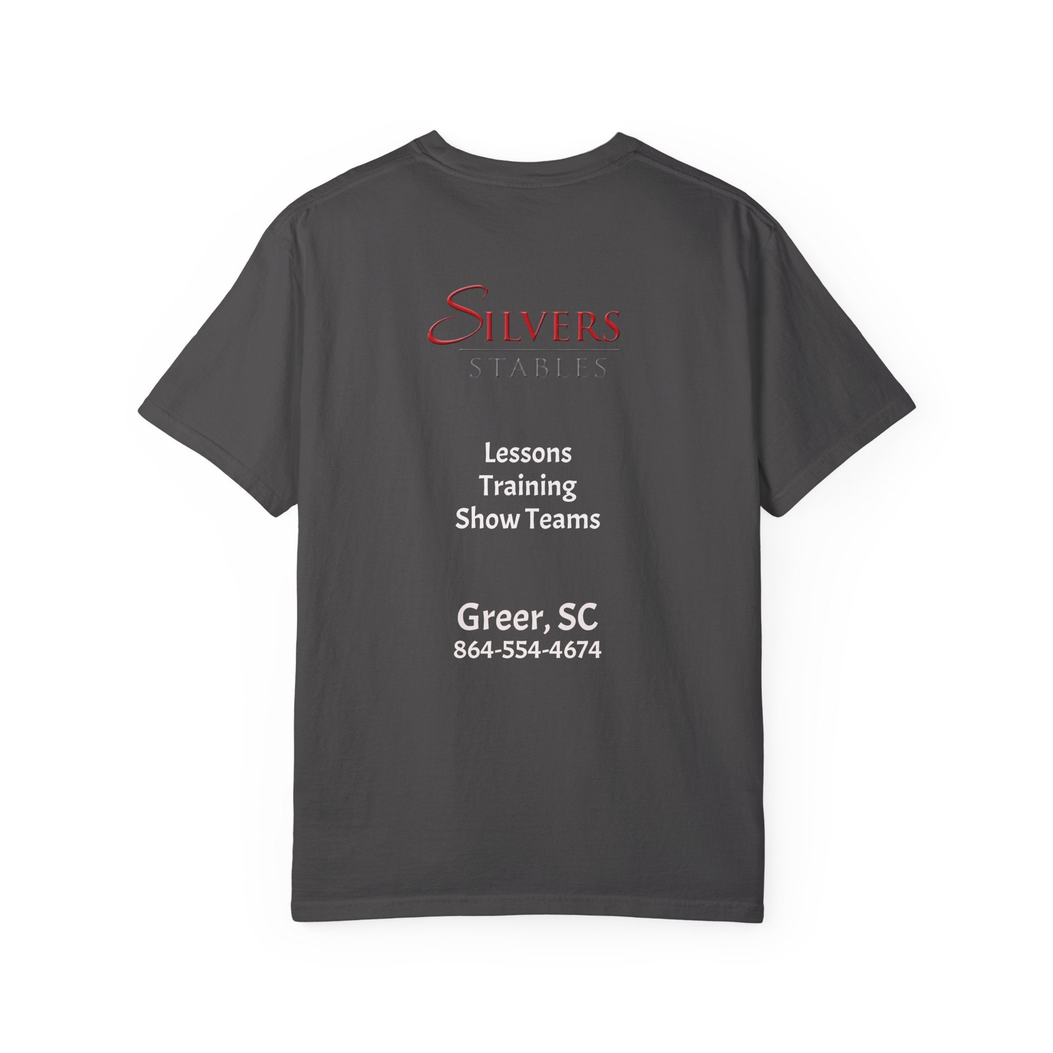 Silvers Stables T-Shirt Front and Back (Unisex Adult)