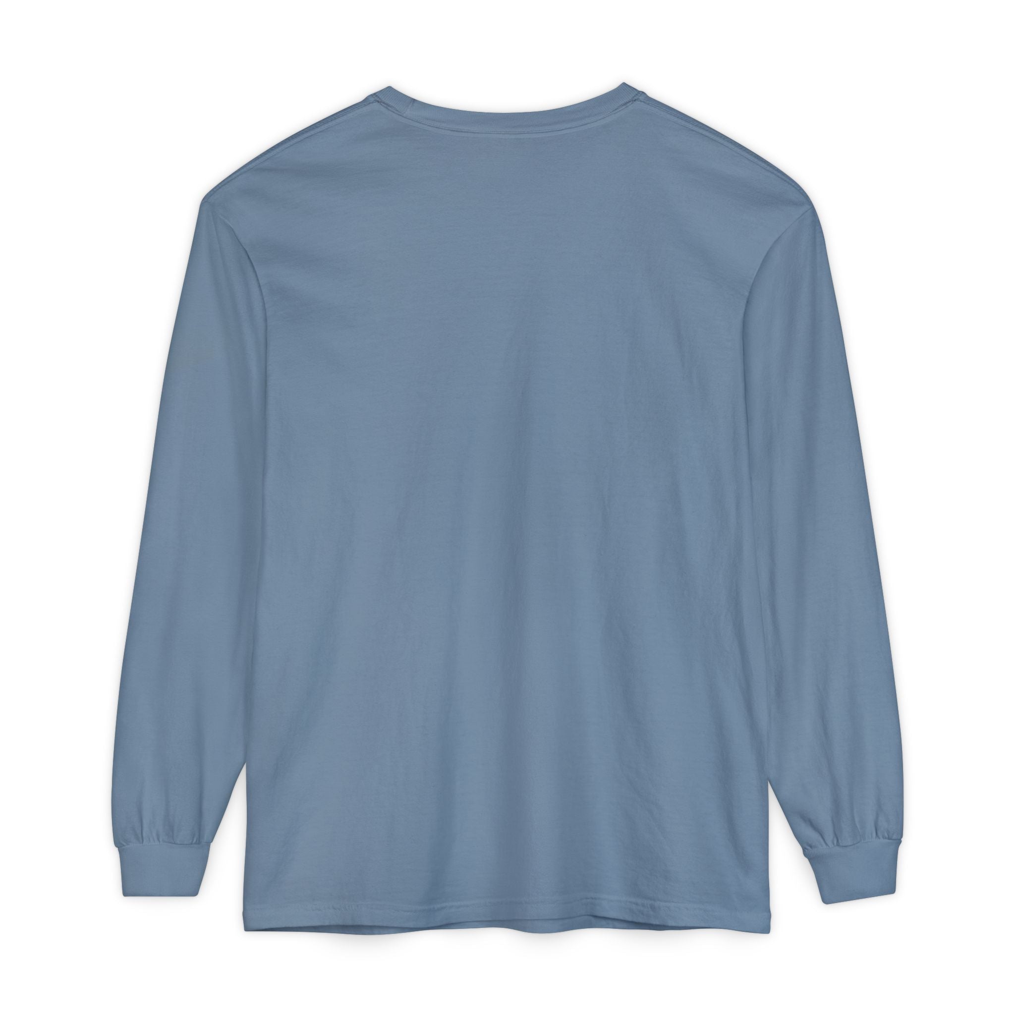 Silvers Unisex Garment-dyed Long Sleeve T-Shirt