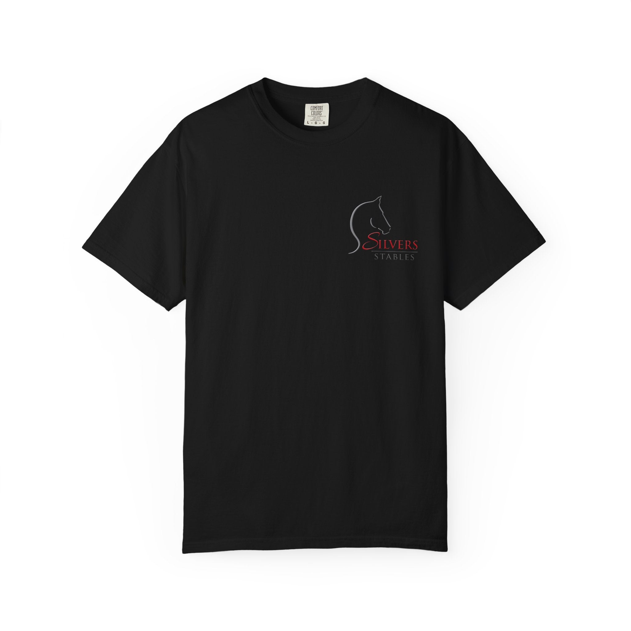 Silvers Stables T-Shirt Front and Back (Unisex Adult)