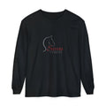 Silvers Unisex Garment-dyed Long Sleeve T-Shirt