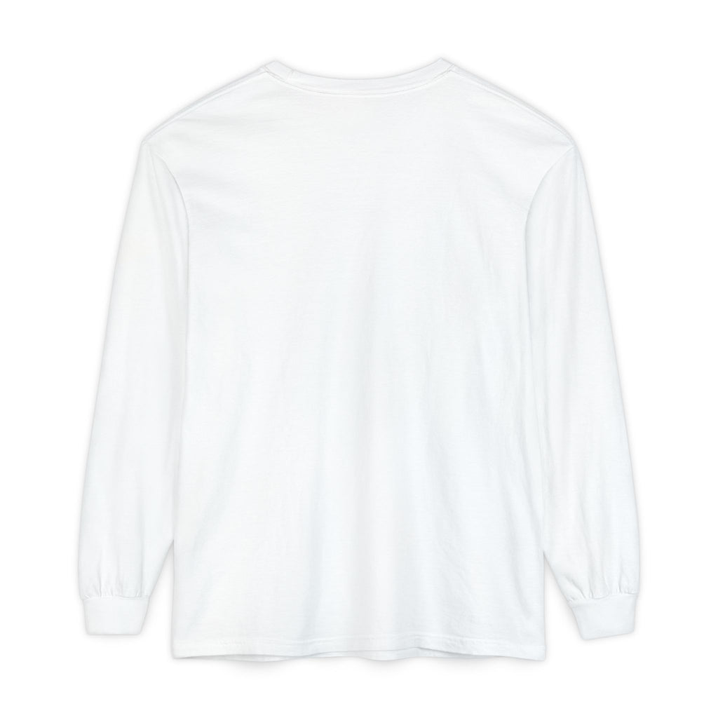 Silvers Unisex Garment-dyed Long Sleeve T-Shirt
