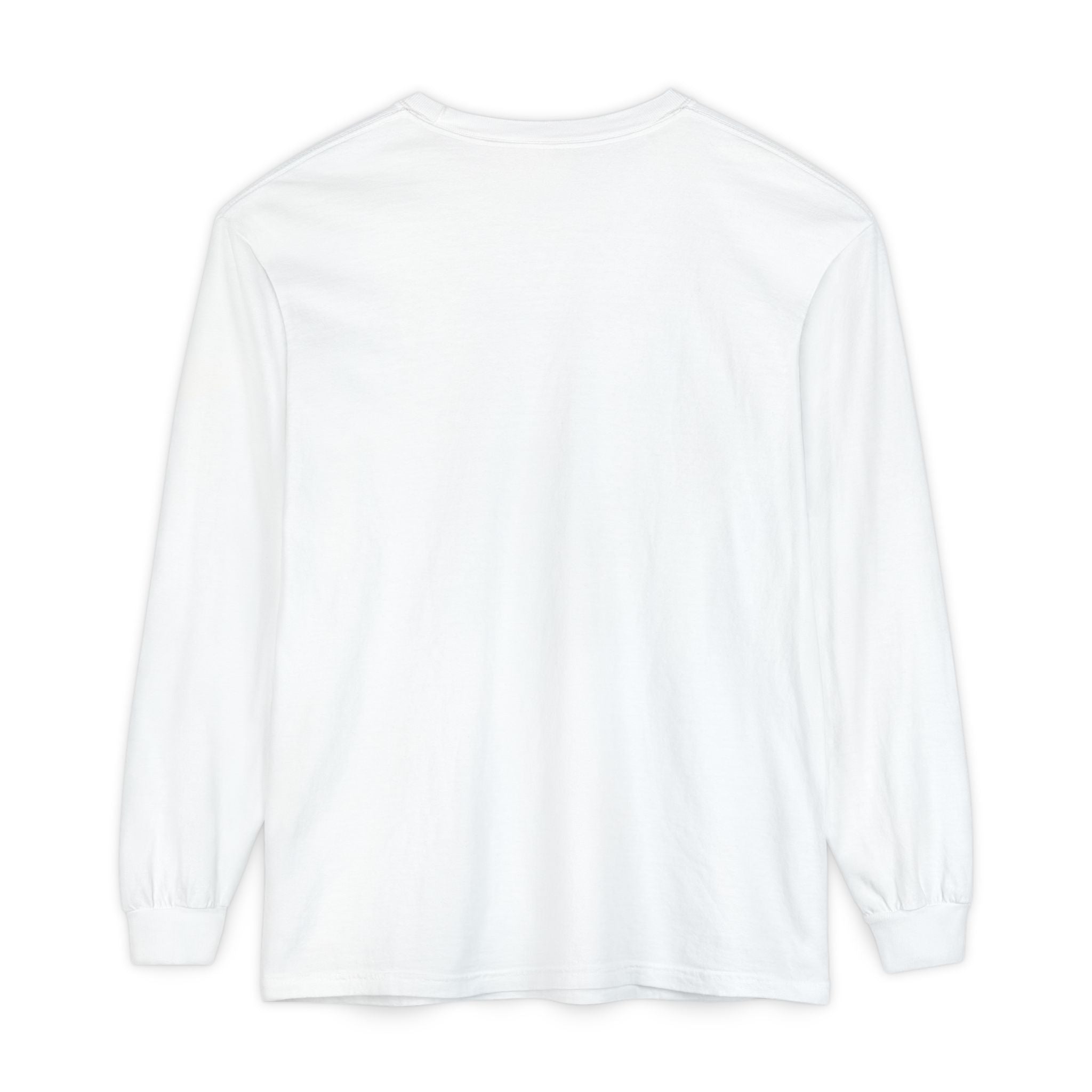 Silvers Unisex Garment-dyed Long Sleeve T-Shirt