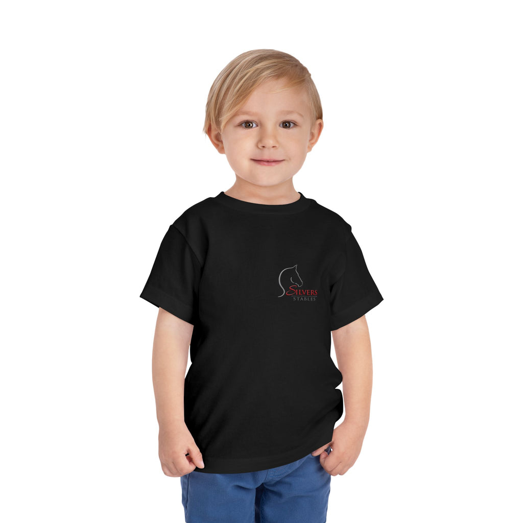Silvers Stables Toddler Short Sleeve Tee (Back and Front)