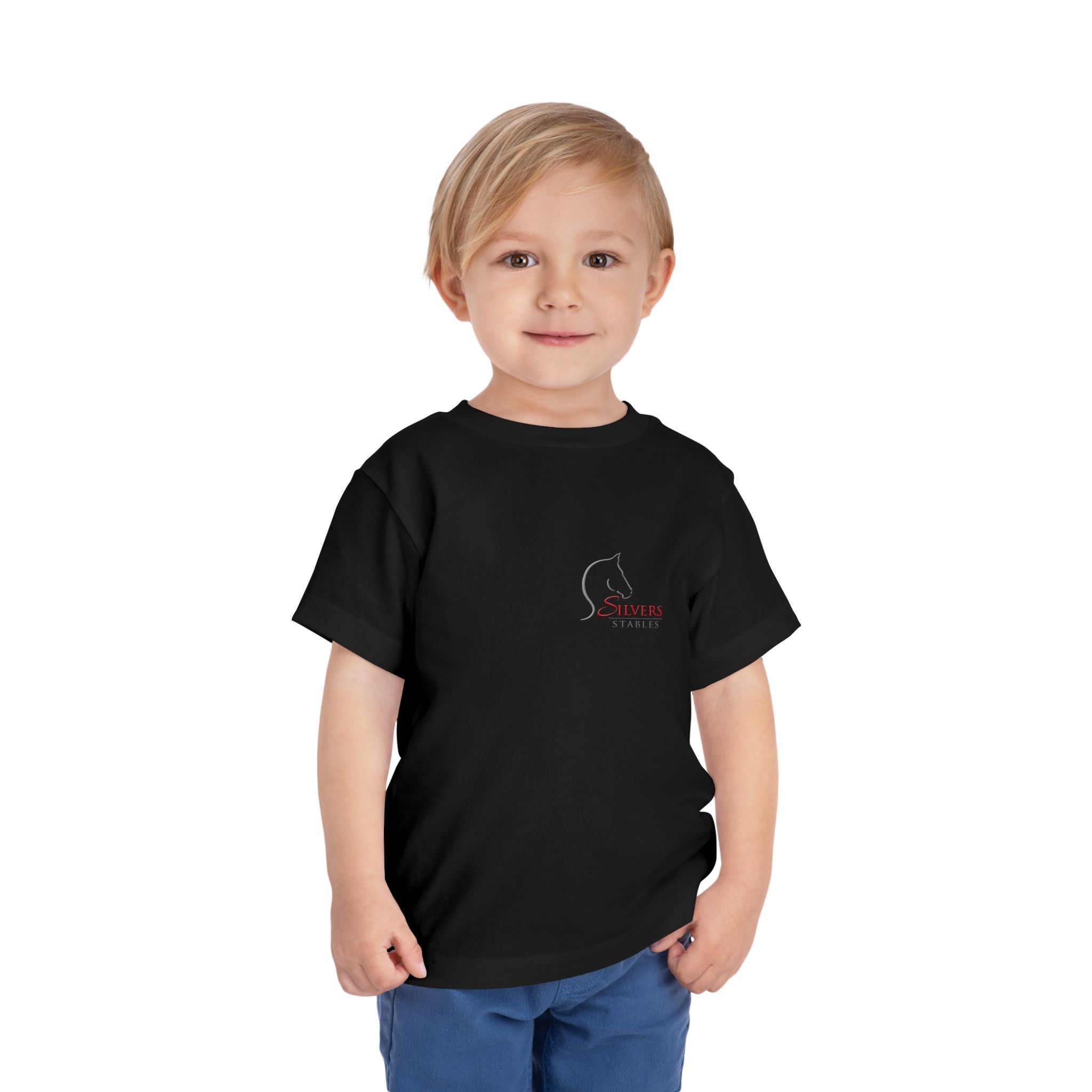Silvers Stables Toddler Short Sleeve Tee (Back and Front)