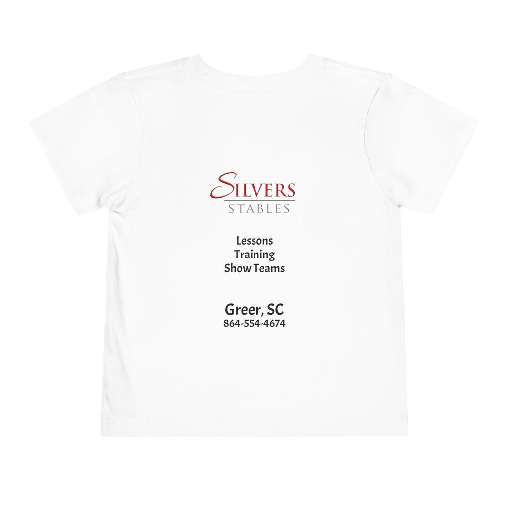 Silvers Stables Toddler Short Sleeve Tee (Back and Front)