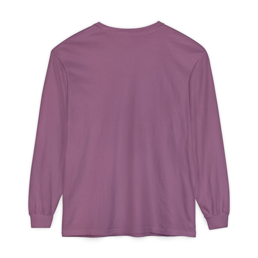 Silvers Unisex Garment-dyed Long Sleeve T-Shirt