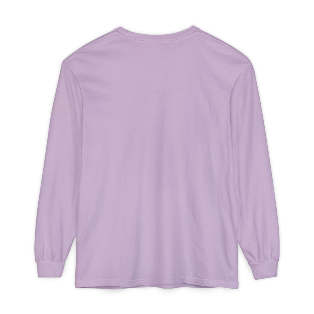 Silvers Unisex Garment-dyed Long Sleeve T-Shirt