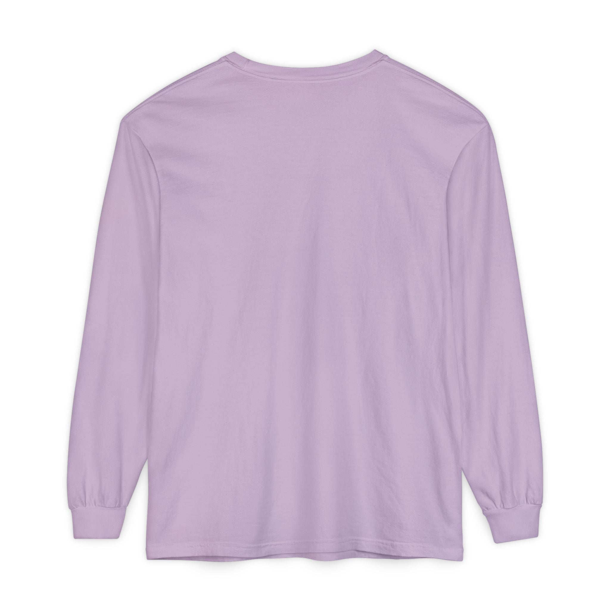Silvers Unisex Garment-dyed Long Sleeve T-Shirt