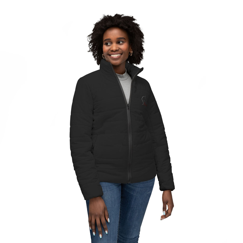 Silvers Women’s Puffer Jacket (AOP)