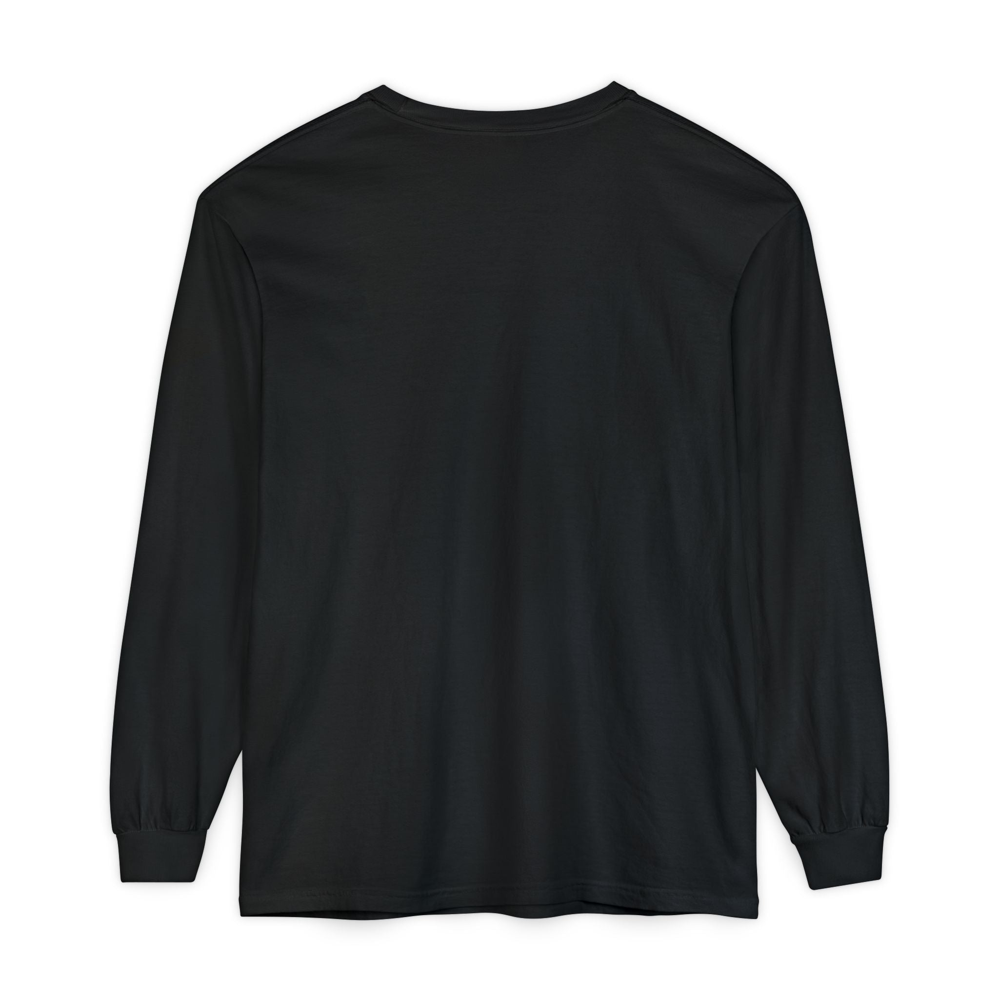 Silvers Unisex Garment-dyed Long Sleeve T-Shirt