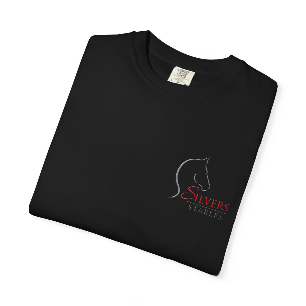 Silvers Stables T-Shirt Front and Back (Unisex Adult)