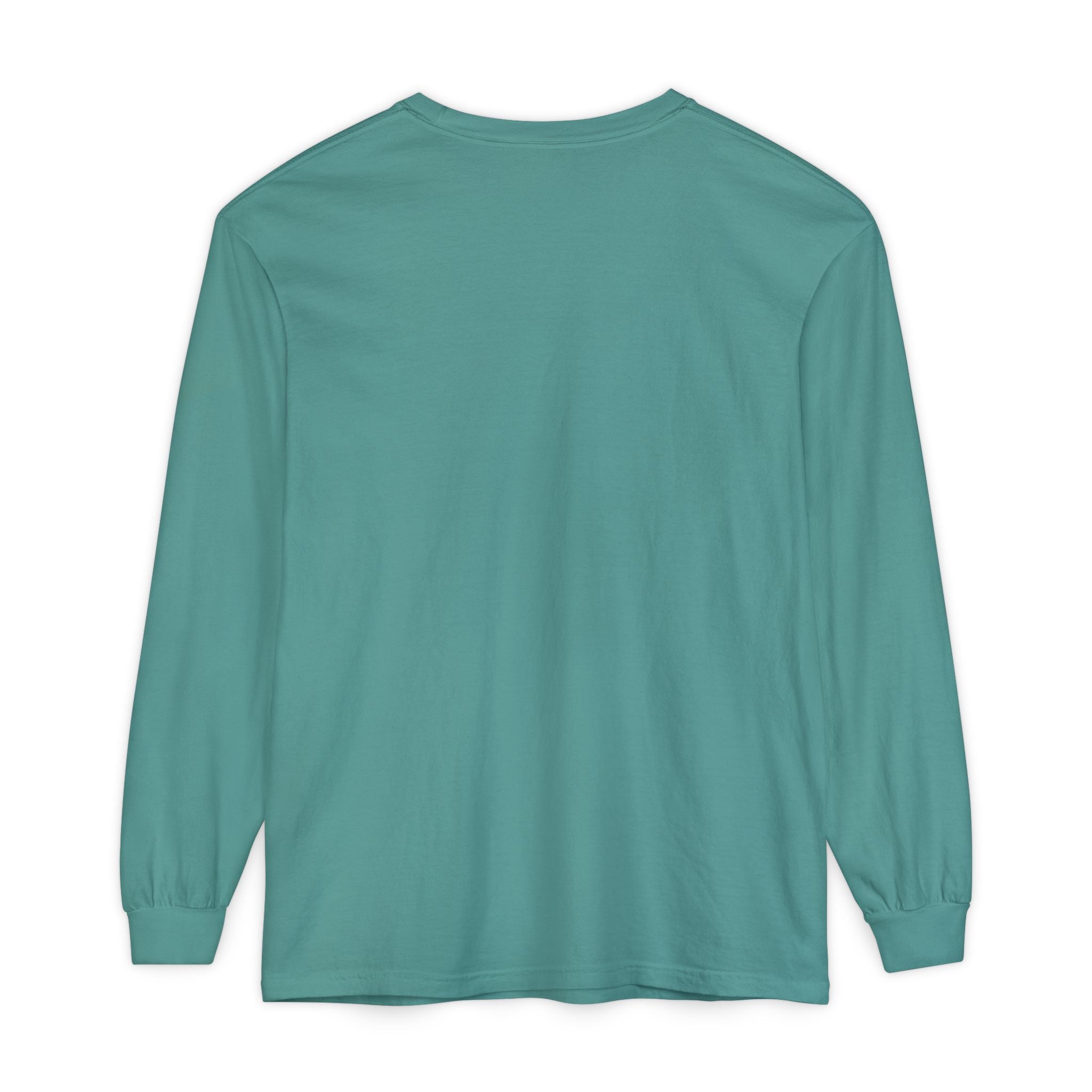 Silvers Unisex Garment-dyed Long Sleeve T-Shirt