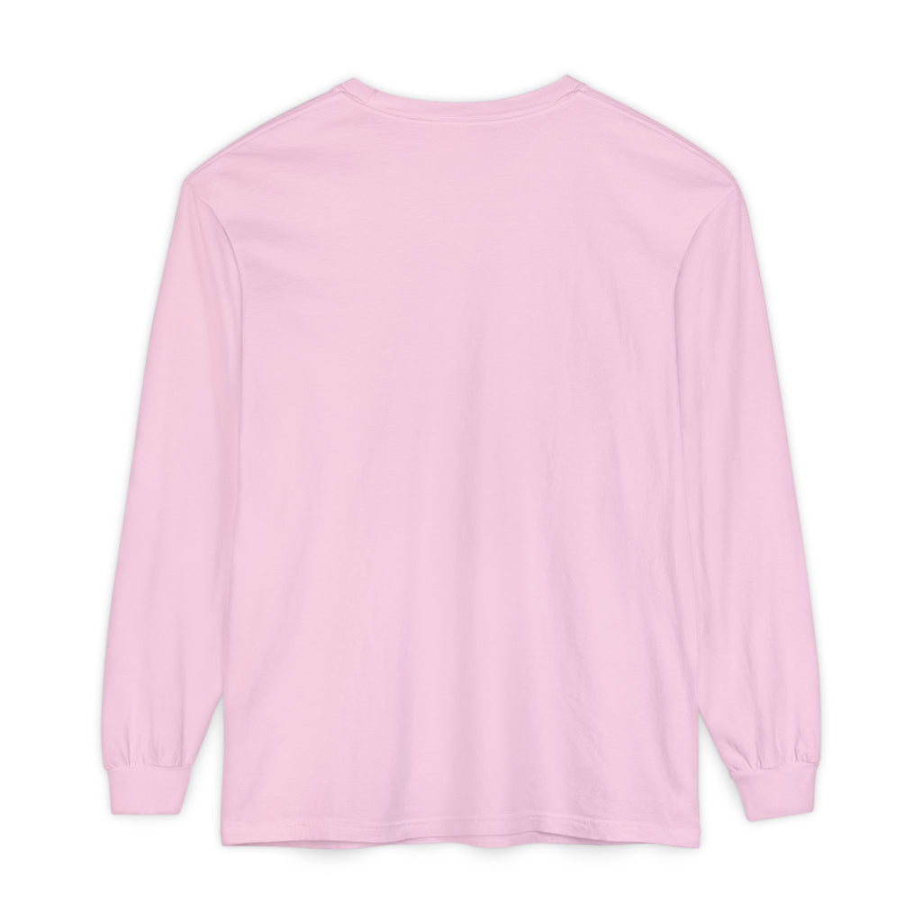 Silvers Unisex Garment-dyed Long Sleeve T-Shirt