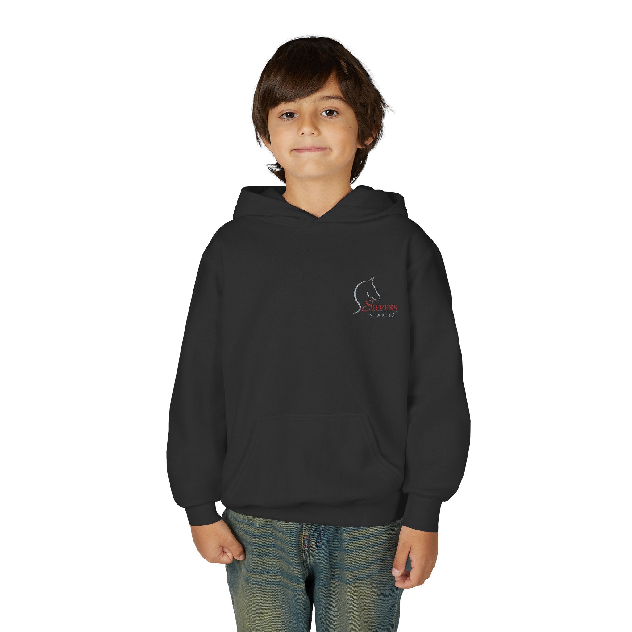 Silvers Youth Heavy Blend Hooded Sweatshirt